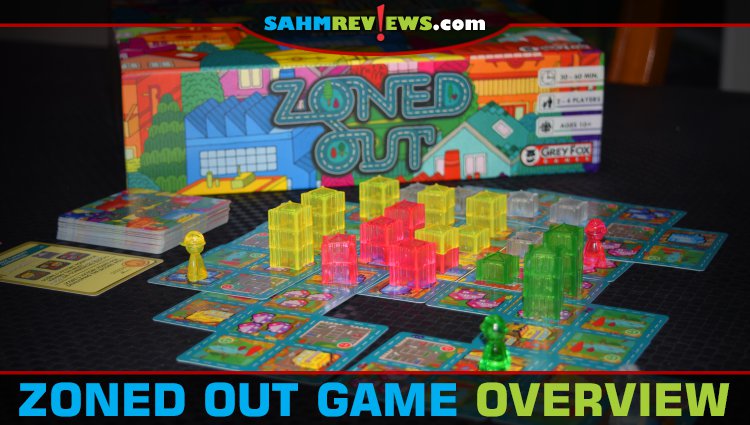 It's time to build! Put your city planners to work rezoning properties and developing your city in Zoned Out from Grey Fox Games. - SahmReviews.com