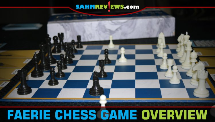 If you're in the market for a chess set, don't settle for normal. Check out this new Faerie Chess version that includes 14 brand new pieces to play! - SahmReviews.com