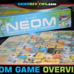 Think you can plan out an innovative city of tomorrow? Give it a shot and play Neom City-Building game from Lookout Games. - SahmReviews.com