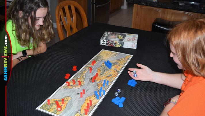 Games that teach while being entertaining are rare. Coumbia Games has a whole line of block wargames that do both. This time we're taking a look at Quebec 1759! - SahmReviews.com