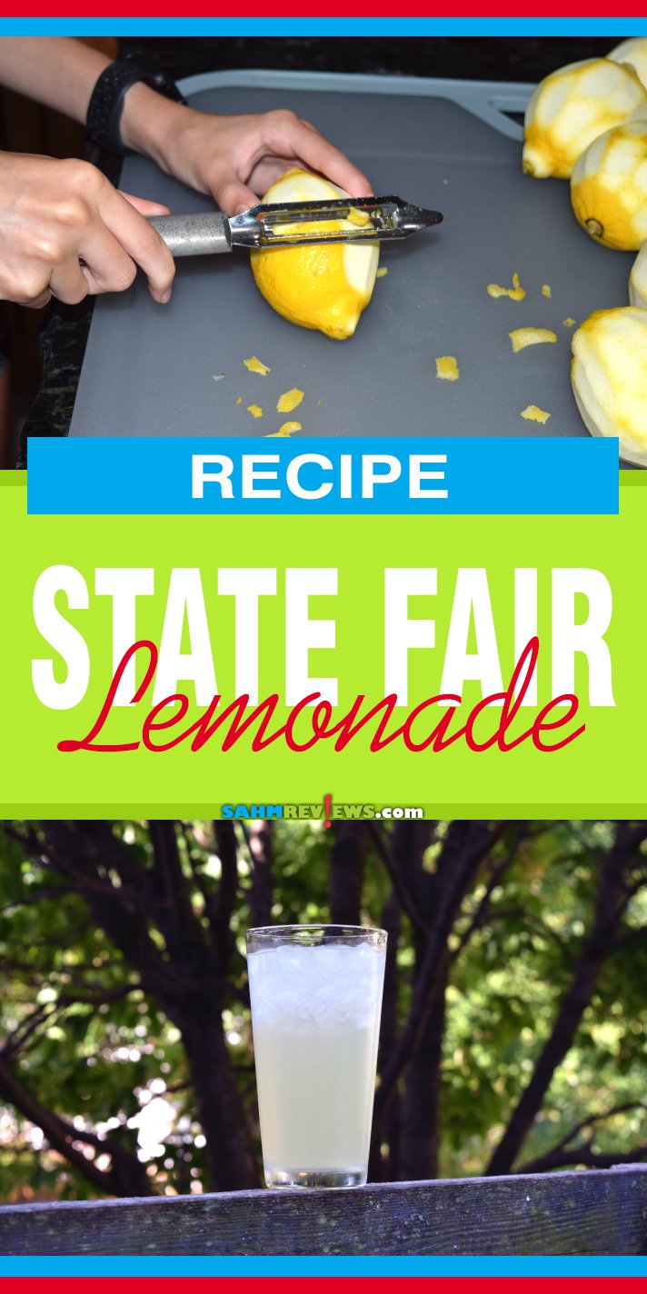 There may not be any state fairs going on in 2020, but that doesn't mean you have to miss out on their best food item. This State Fair Lemonade recipe is one worth handing down! - SahmReviews.com