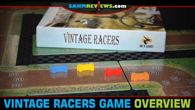 Vintage Racers by Mr. B Games tried to pack too much into the tiny box. With a little more attention to detail, this could have been a decent game. - SahmReviews.com
