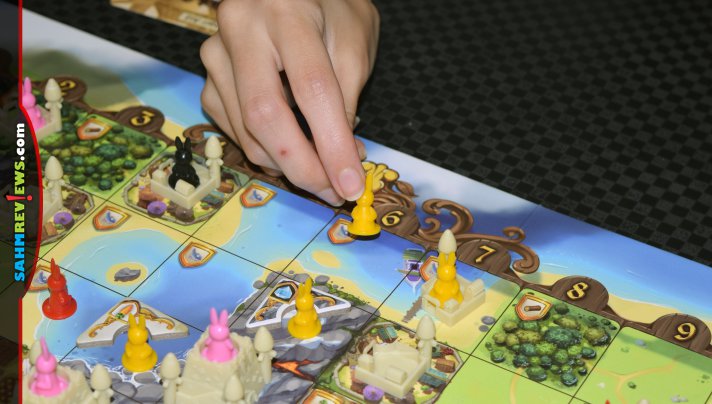 Have a hare-raising good time during game night with Bunny Kingdom board game from IELLO. Easy to learn, it's great for family night! - SahmReviews.com