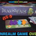 Dragonrealm by Gamewright is the follow up to the extremely successful Dragonwood. It turns up the complexity a bit, but is still accessible to new players! - SahmReviews.com