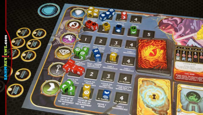 Dragonscales by Arcane Wonders reminded us of a game we played years ago. It turned out, it was the exact same game with new art and streamlined rules! - SahmReviews.com