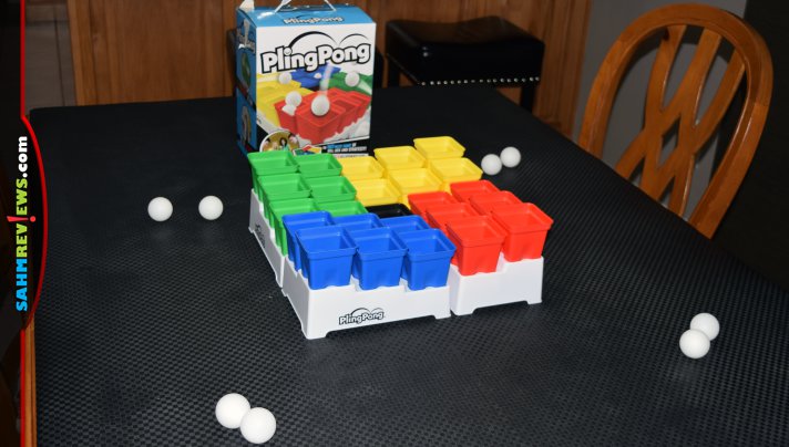 We're training the kids for college by playing PlingPong instead of Cups. It's a lot more difficult, but also a lot more fun. It's this week's Thrift Treasure! - SahmReviews.com