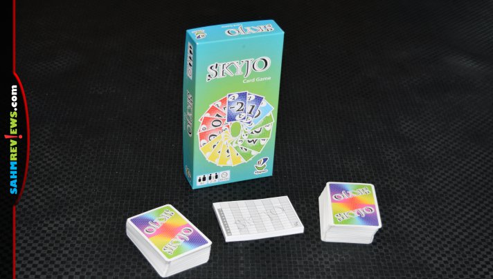 We thought Skyjo felt familiar and we were right. It's almost the exact same game as LowDown, but this one was published first! - SahmReviews.com