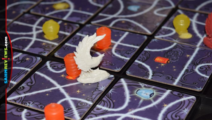If you find yourself knocked out of Tsuro: Phoenix Rising from Calliope Games, all you have to do is rise up from the ashes and try again! - SahmReviews.com