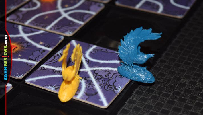 If you find yourself knocked out of Tsuro: Phoenix Rising from Calliope Games, all you have to do is rise up from the ashes and try again! - SahmReviews.com