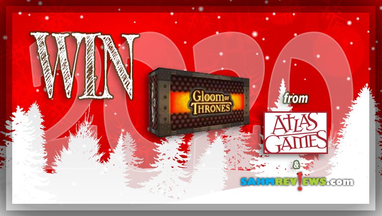 Holiday Giveaways 2020 – Deluxe Gloom of Thrones by Atlas Games