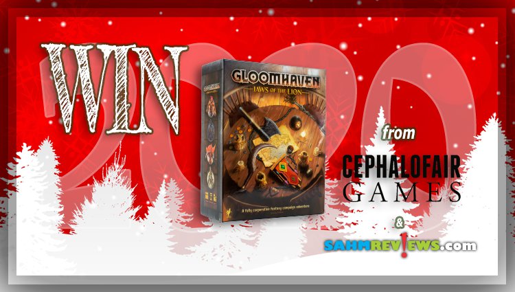 Holiday Giveaways 2020 – Gloomhaven: Jaws of the Lion Game by Cephalofair Games
