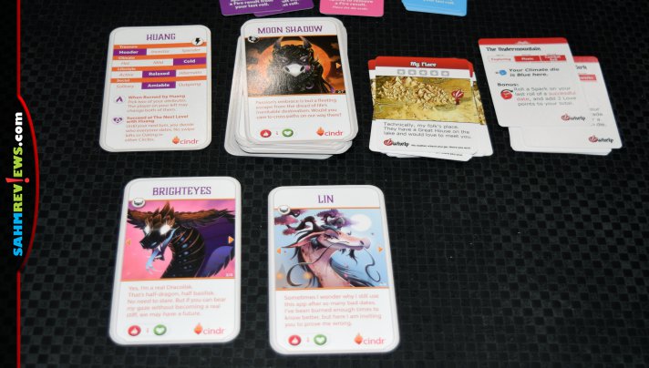 Do you have a dragon type? What we mean is, what do you look for in your potential dragon-mate? That's the premise of Cindr by Smirk & Laughter Games! - SahmReviews.com