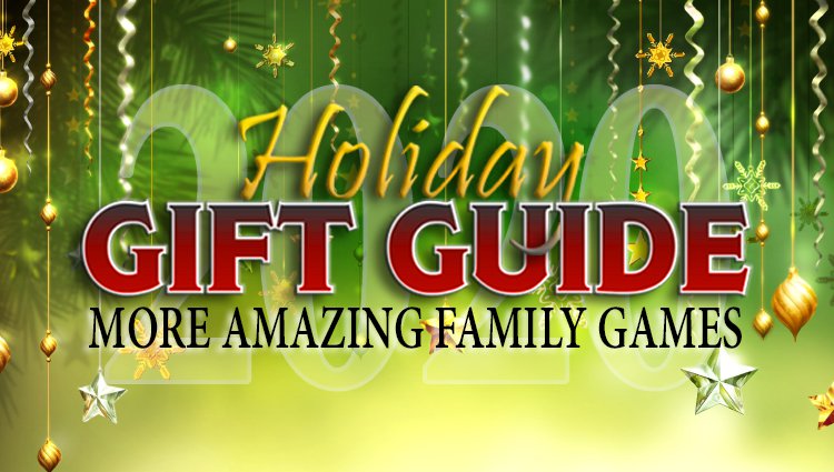 Looking for family gift ideas? Games are great for bonding, entertainment and education. Our annual Gift Guide features several ideas for family games. - SahmReviews.com