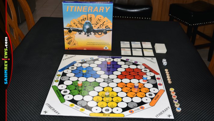 This week's Thrift Treasure find is mocking our inability to see the world right now. Will playing a game about travel be any better? Find out in Itinerary! - SahmReviews.com