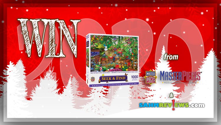 Holiday Giveaways 2020 – Seek & Find Garden Hideaway 1000pc Puzzle by MasterPieces, Inc.