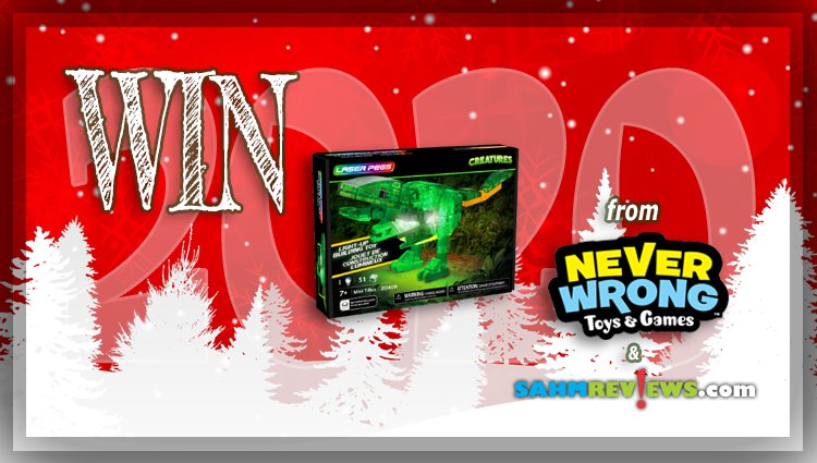 Holiday Giveaways 2020 – Laser Pegs Mini T-Rex Kit by Never Wrong Toys