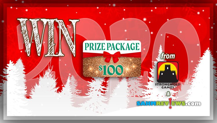 Holiday Giveaways 2020 – $100 Mystery Board Game Package by Stronghold Games