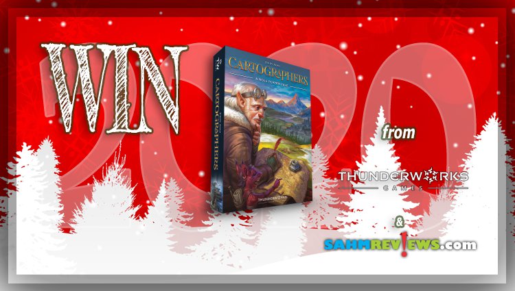 Holiday Giveaways 2020 – Cartographers Game by Thunderworks Games