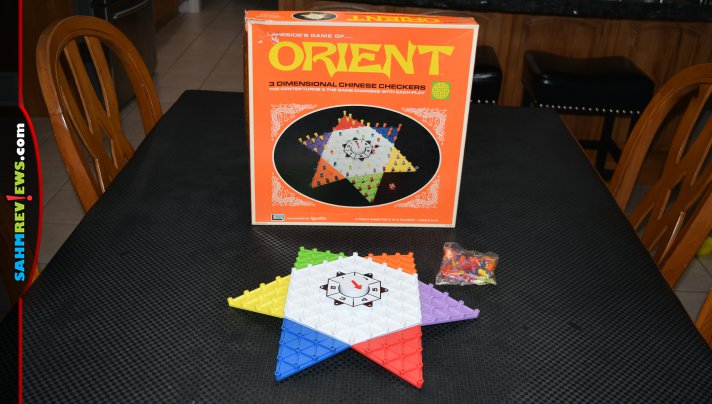 We've all played Chinese Checkers at some point. I'll bet you've never played a version where the board rotates every turn! This one is called "Orient"! - SahmReviews.com