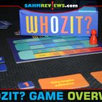 Process of elimination and teamwork are the keys to figuring out the mystery character in Whozit? cooperative guessing game from Gamewright. - SahmReviews.com
