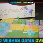 Fold, craft and crumple your way to four-in-a-row in Folded Wishes, an origami-themed abstract, strategy game from CardLords. - SahmReviews.com