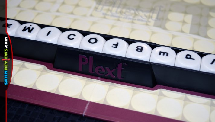 Plext is a different type of word game. You're not limited to the letters available. You can add other letters wherever you need to complete a word! - SahmReviews.com