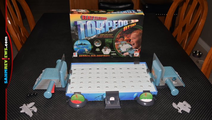 My daughters loved it, but I wasn't impressed with Battleship: Torpedo Attack. It's the same game as the original with a skill shot at the end! - SahmReviews.com