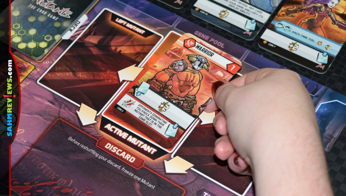 You might think you have all the deck-building games you need in your collection. You should definitely check out Lucky Duck Games' Mutants and make space! - SahmReviews.com