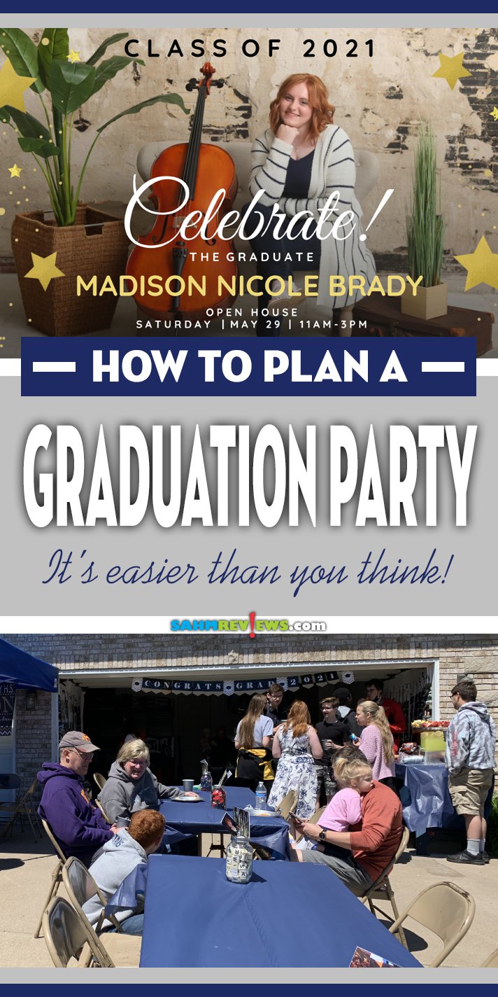 Tips for planning a graduation party including location, time, food, decorations and more! - SahmReviews.com