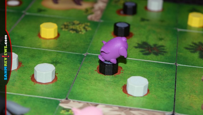 Super Truffle Pigs from Games by Bicycle is a family-friendly game about a treasure hunt for truffles! - SahmReviews.com