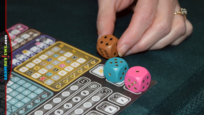 Clever Cubed dice game is the latest in the That's Pretty Clever line of roll and write titles from Stronghold Games. - SahmReviews.com