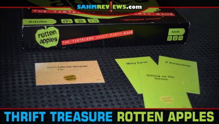 We took a chance at a more mature party game and were sadly disappointed. Find out why Rotten Apples wasn't the game for us (or anyone)! - SahmReviews.com