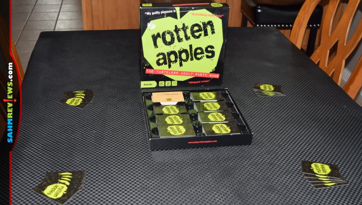 We took a chance at a more mature party game and were sadly disappointed. Find out why Rotten Apples wasn't the game for us (or anyone)! - SahmReviews.com
