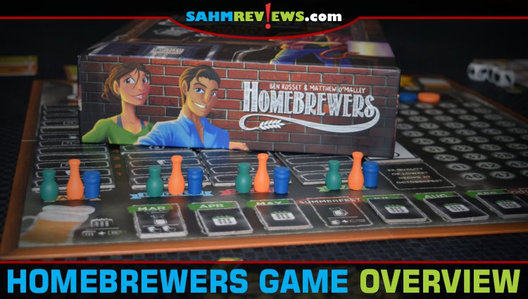 Game your beer crafting with Homebrewers dice game from Greater Than Games!- SahmReviews.com