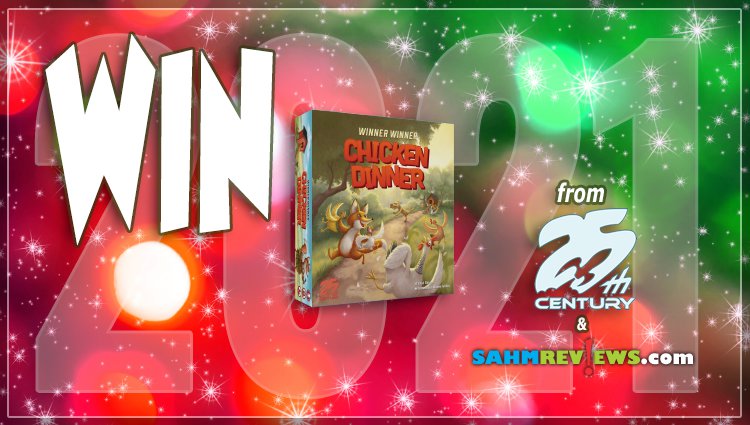 Holiday Giveaways 2021 – Winner Winner Chicken Dinner by 25th Century Games