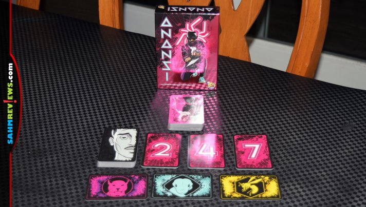 The second in Asmodee's new line of card games, Anansi doesn't disappoint. Both the quick game play and card quality are well above average! - SahmReviews.com