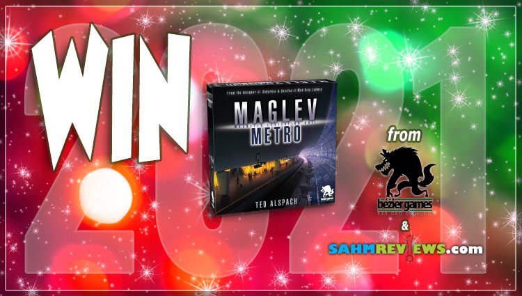 Holiday Giveaways 2021 – Maglev Metro by Bezier Games
