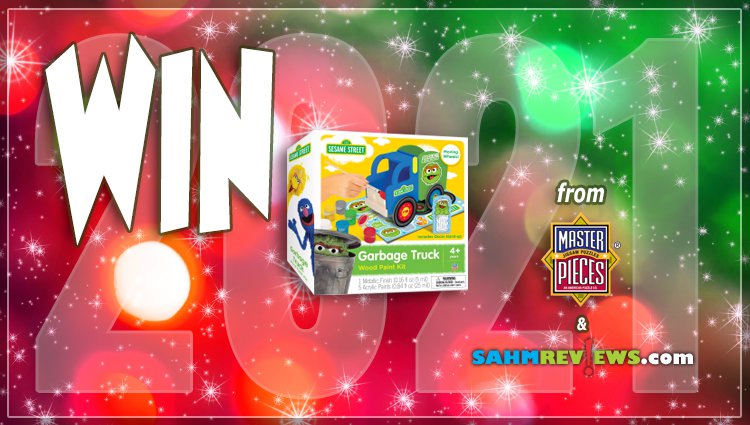 Holiday Giveaways 2021 – Sesame Street Craft Kit Prize Package by MasterPieces