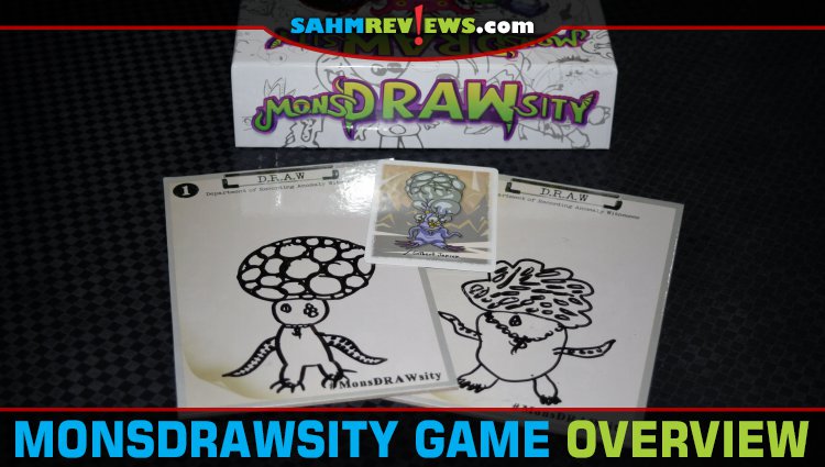 MonsDRAWsity Party Game Overview