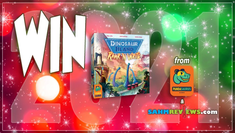 Holiday Giveaways 2021 – Dinosaur Island: Rawr ‘n Write by Pandasaurus Games