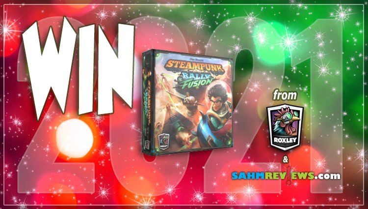 Holiday Giveaways 2021 – Steampunk Rally Fusion by Roxley Games