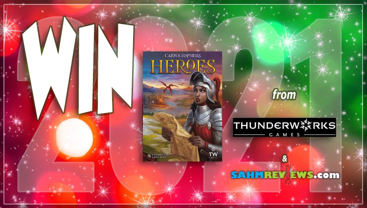 Holiday Giveaways 2021 – Cartographers Heroes by Thunderworks Games