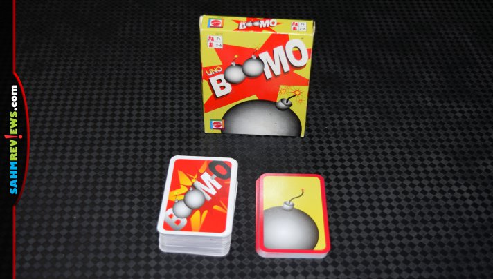 Last week's Thrift Treasure was an UNO clone. This week it's an official UNO variation! Check out UNO Boomo! - SahmReviews.com