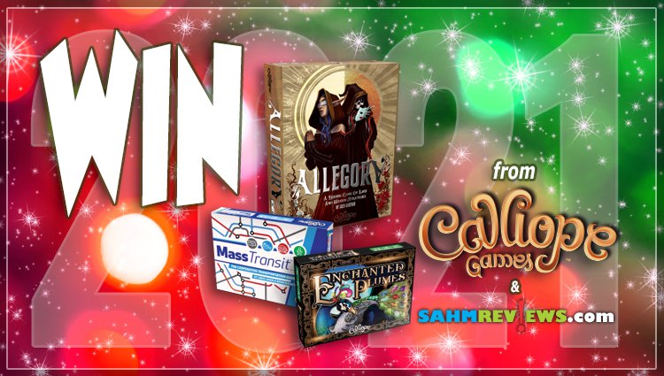 Holiday Giveaways 2021 – Game Package by Calliope Games