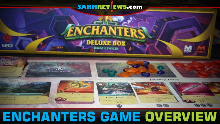 We glossed over Enchanters in 2016 to our chagrin. Now it's out again in deluxe form and we're happy to have another chance to acquire it! - SahmReviews.com