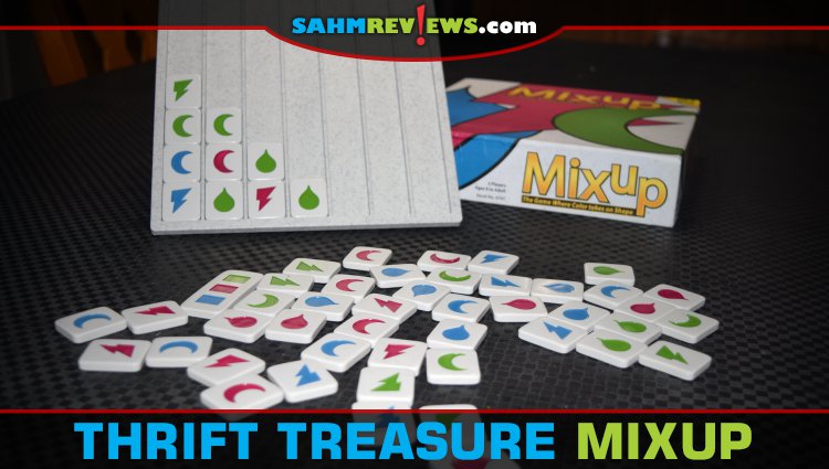 We found MixUp at Goodwill for only $1.88. The components are great and it is an upgraded version of Connect 4. Need one in your collection? - SahmReviews.com