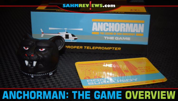 We don't play adult oriented games often, but with the right group they can be fun. Our latest is Anchorman: The Game by Barry & Jason Games! - SahmReviews.com