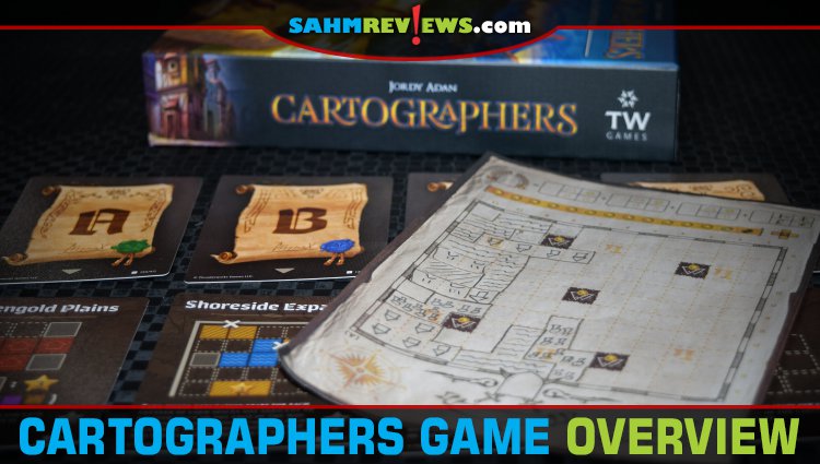 Cartographers Flip & Write Game Overview