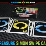 At the same time Hasbro issued the Simon Swipe game, a card version was also offered. We found one at thrift this week! - SahmReviews.com