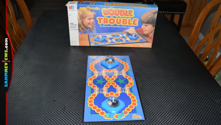 This successor to Trouble, Double Trouble is unique enough that we had to buy the copy we found at thrift. Find out why it's different! - SahmReviews.com